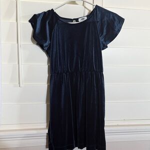 Old Navy Midnight Blue Flutter Sleeve Dress size Medium